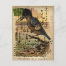 Search for bird postage postcards Handwriting
