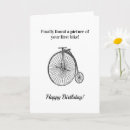 Search for funny bike birthday cards Over the hill