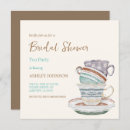 Search for tea cup invitations Bridal brunch