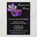 Search for stylish masquerade invitations Mardi gras