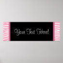 Search for zebra birthday party posters Pink
