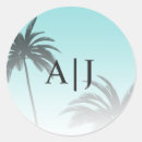 Search for blue palm tree stickers Hawaii
