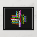 Search for word clouds postcards For her