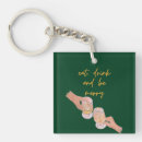 Search for drinks square key rings Green