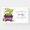 Search for halloween baby shower banners Cauldron
