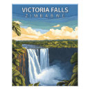 Search for zimbabwe travel posters Victoria falls