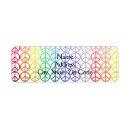 Search for yellow grey return address labels Red