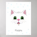 Search for cute happy face posters Cat