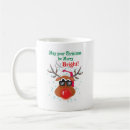 Search for red nosed reindeer mugs Rudolph