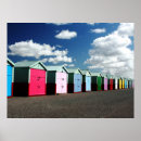 Search for bright blue posters Beach