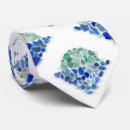 Search for sea glass ties Green