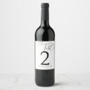 Search for wedding table numbers bottle labels Simple