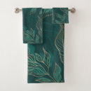 Search for gold green bath towels Flower
