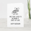 Search for crazy cat lady cards Cats
