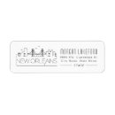 Search for new orleans return address labels Louisiana