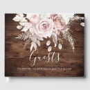 Search for rustic wedding guest books Wood