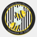 Search for black white yellow wedding stickers Chic