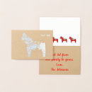 Search for god jul christmas cards Dala horse