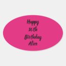 Search for horizontal oval shape stickers For her