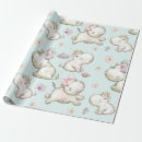 Search for hippos gift wrap Paper