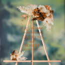 Search for pampas grass wedding signs Burnt orange