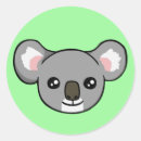 Search for grey koala stickers Australian