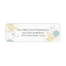 Search for denim return address labels Modern
