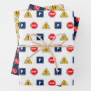 Search for road wrapping paper Birthday