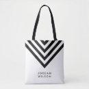 Search for zig zag pattern bags Black and white