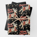Search for pajamas wrapping paper Santa