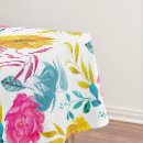 Search for watercolor floral tablecloths Feminine
