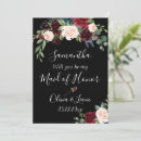 Search for calligraphy bridesmaid cards Rustic