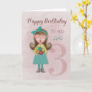 Search for 3 year old girl birthday cards 3rd