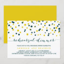 Search for teal rehearsal dinner invitations Typography
