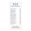 Search for initial rack cards Bold