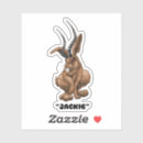 Search for jackalope stickers Bunny