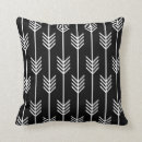 Search for black and white arrows cushions Pattern