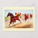 Search for vintage horse racing postcards Animals