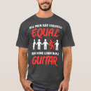 Search for created equal mens tshirts Acoustic guitar
