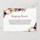 Search for floral enclosure cards Red