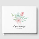 Search for quinceanera guest books Blush pink