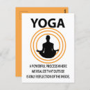 Search for yoga postcards Illustration