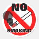 Search for smoking sign stickers Cigarette