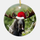 Search for funny moose christmas tree decorations Snow