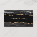 Search for black and gold marble business cards Luxury