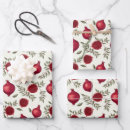 Search for pomegranate wrapping paper Green