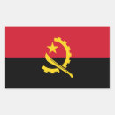 Search for angolans stickers Flag of angola