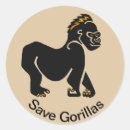 Search for silverback gorilla stickers Primate