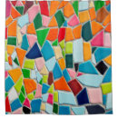 Search for mosaic shower curtains Texture