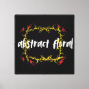 Search for abstract floral design canvas prints Modern